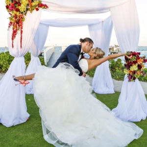 wedding South Sea's on Captiva island