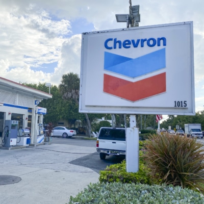 Chevron on Sanibel Island