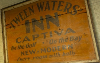 Old tween waters sign