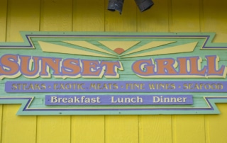 Sunset Grill Restaurant on Sanibel Island