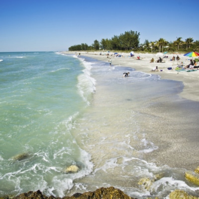 Turner Beach ocean on Captiva Island