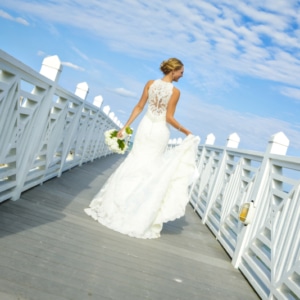 Bride on South Sea's Captiva Island