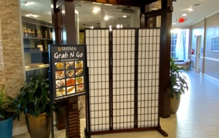 Japanese takeout at the Sundial Resort on Sanibel Island
