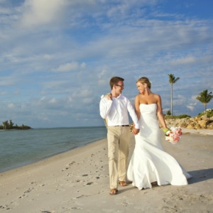 beach wedding Captiva Island