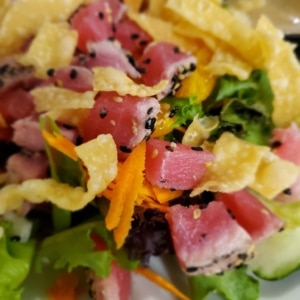 Tuna at George and Wendys on Sanibel Island