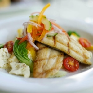 Fish at the Thistle Lodge on Sanibel Island