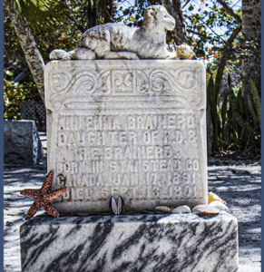 Ann Brainard grave Captiva Island