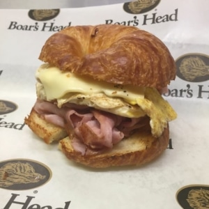Breakfast sandwich Sanibel deli