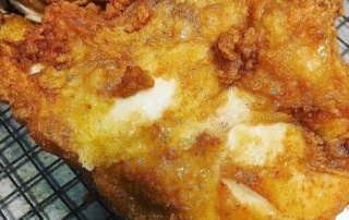fried chicken at the Pecking order Sanibel